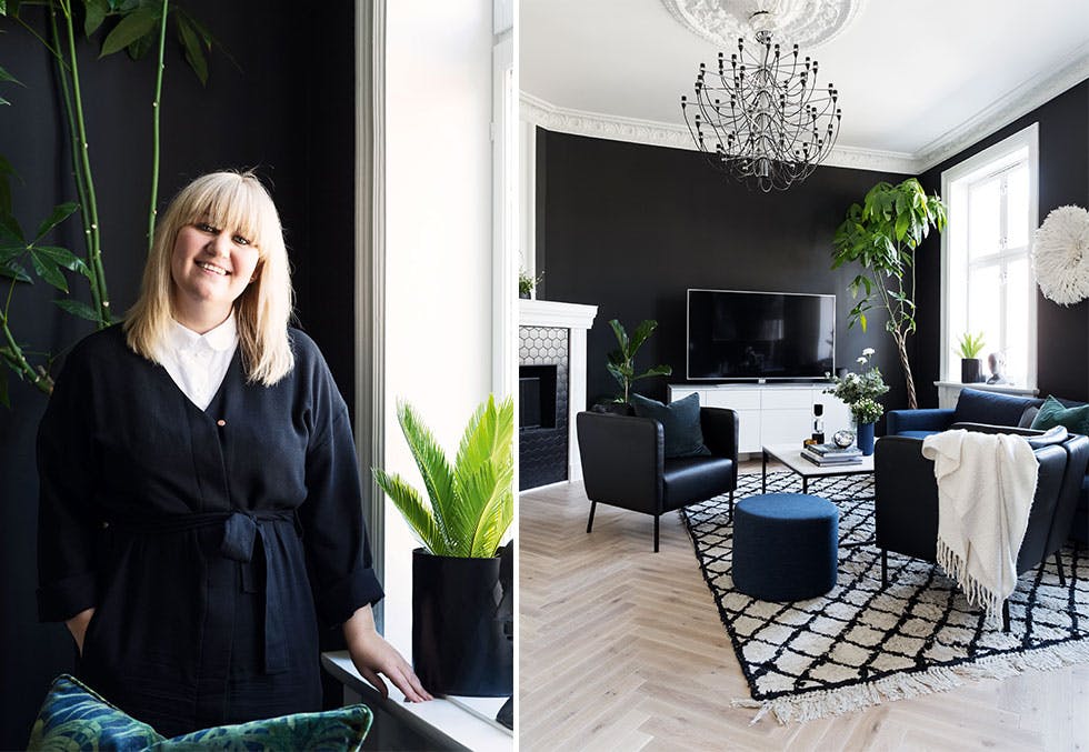 En litt spesiell historie... Catrine er finalist i Norges vakreste hjem